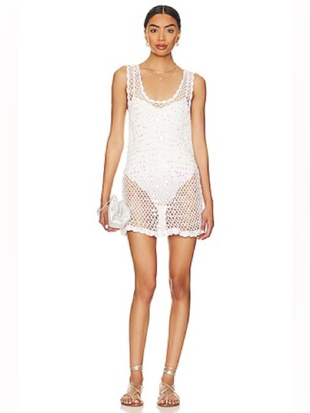 Revolve Show Me Your Mumu Cass Coverup in Mermaid Sequin